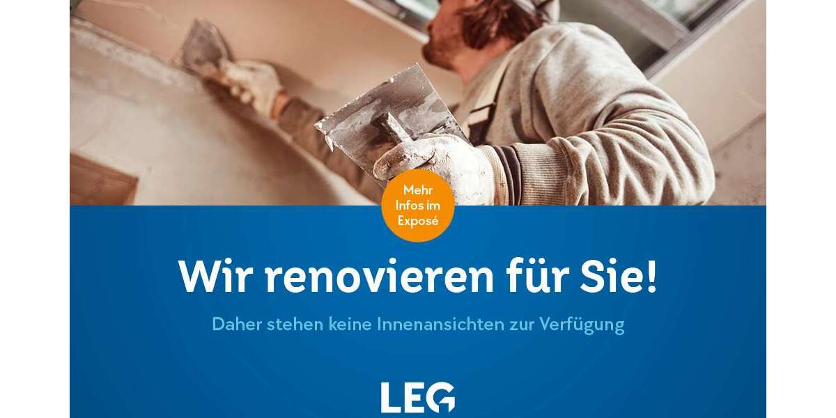 Etagenwohnung Duisburg Huckingen - 2 Zimmer, 51 m&sup2;, 469&euro; | Angebot:27286435
